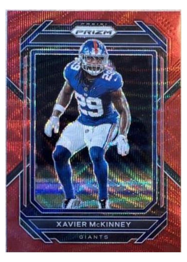2022 Panini Prizm Base Set Xavier McKinney #221 card