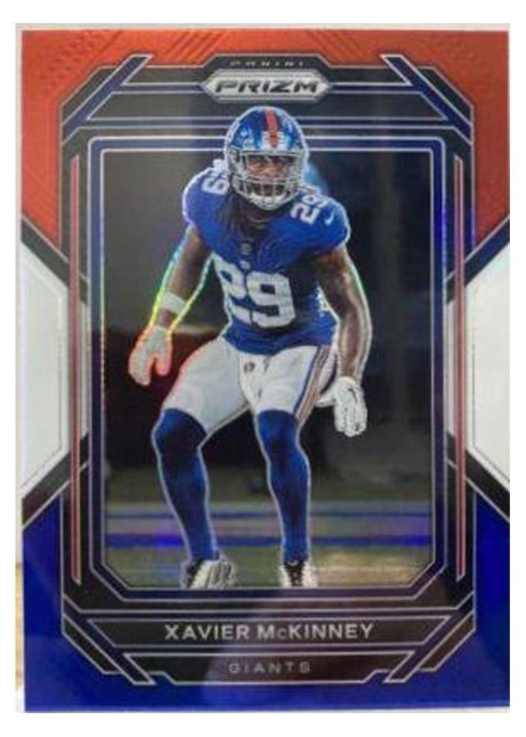 2022 Panini Prizm Base Set Xavier McKinney #221 card