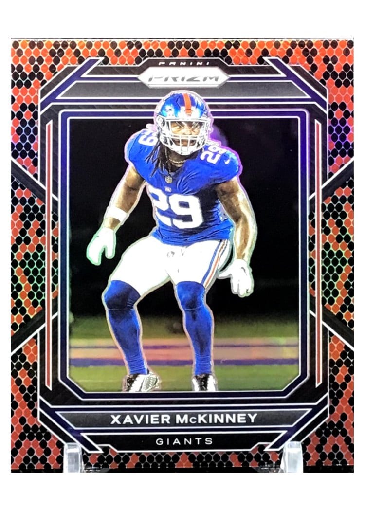 2022 Panini Prizm Base Set Xavier McKinney #221 card