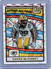 2025 Donruss Action All-Pros Xavier McKinney #AAP-XMC card