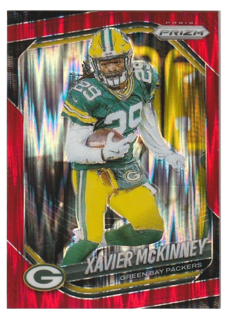 2025 Panini Prizm Base Set Xavier McKinney #66 card