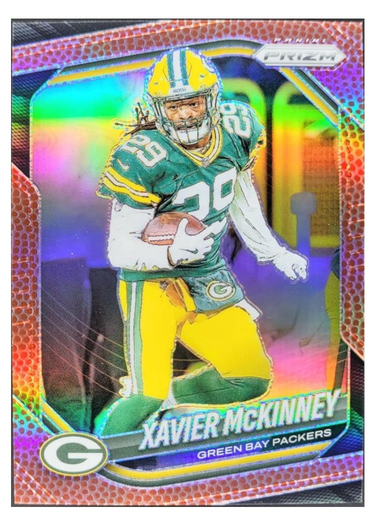 2025 Panini Prizm Base Set Xavier McKinney #66 card