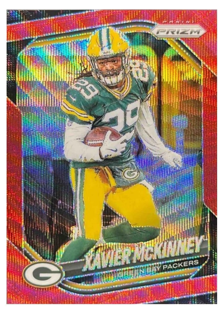 2025 Panini Prizm Base Set Xavier McKinney #66 card