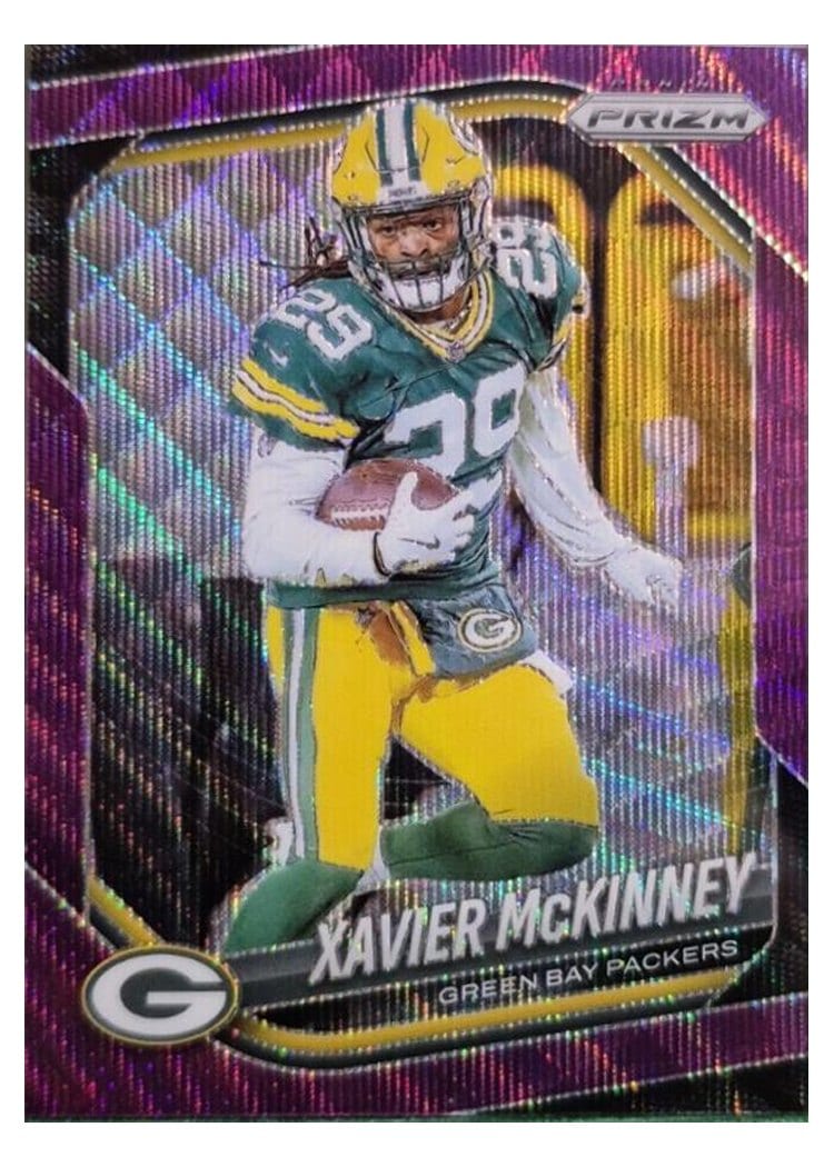 2025 Panini Prizm Base Set Xavier McKinney #66 card