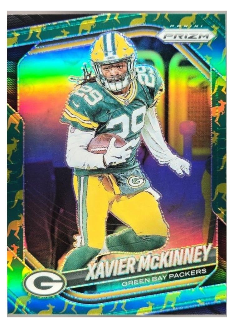 2025 Panini Prizm Base Set Xavier McKinney #66 card