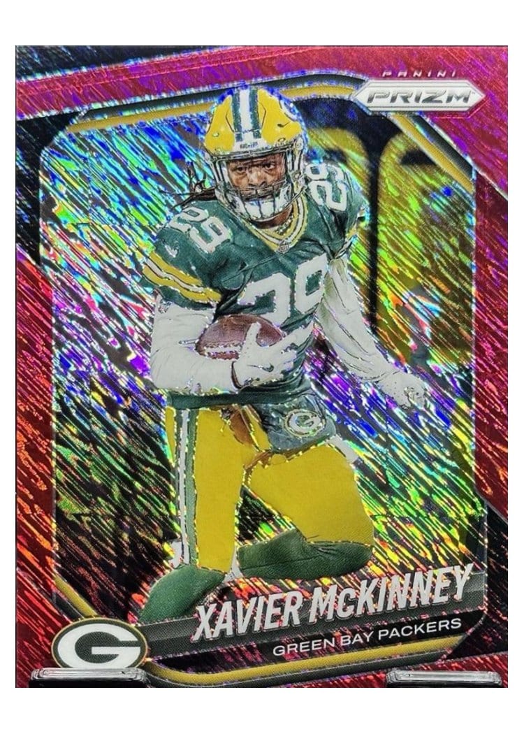 2025 Panini Prizm Base Set Xavier McKinney #66 card