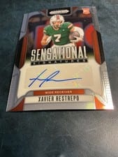 2025 Panini Prizm Draft Picks Sensational Signatures Xavier Restrepo #67 card
