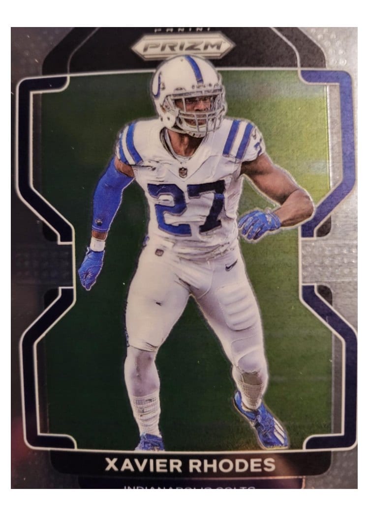 2021 Panini Prizm Base Set Xavier Rhodes #29 card