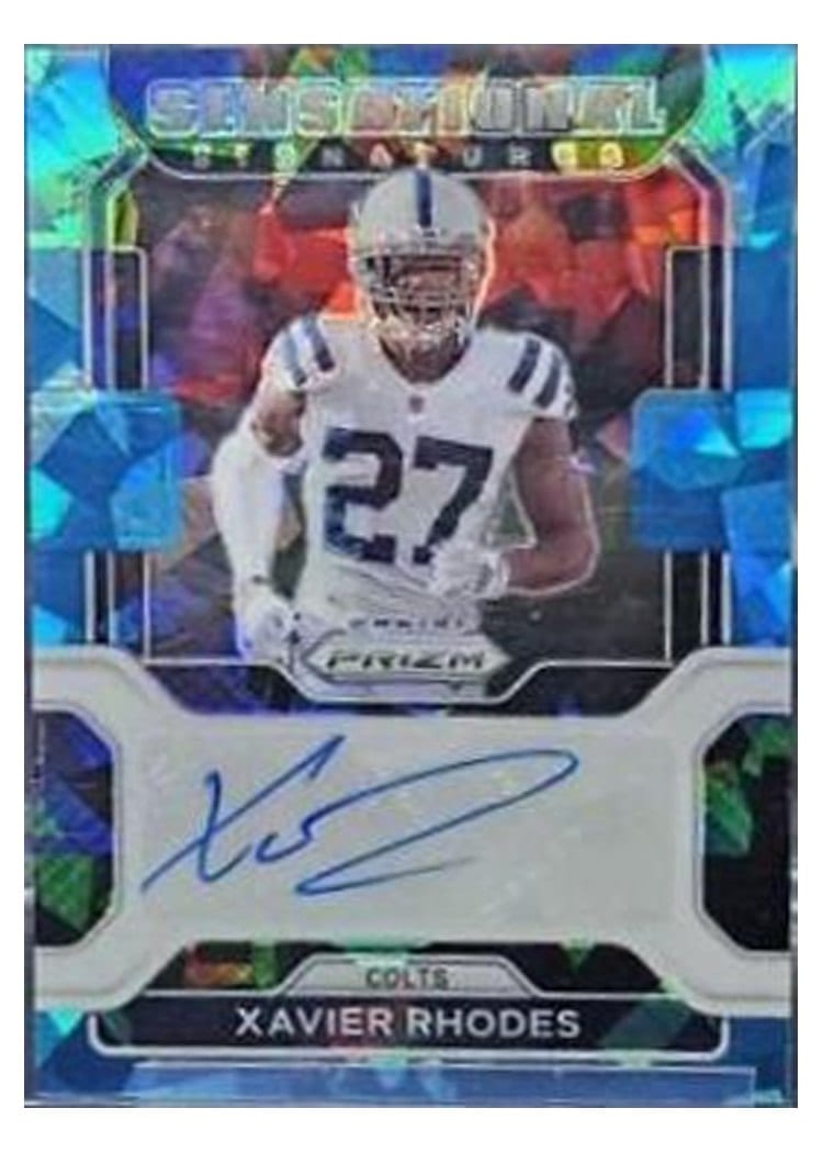 2021 Panini Prizm Base Set Xavier Rhodes #29 card