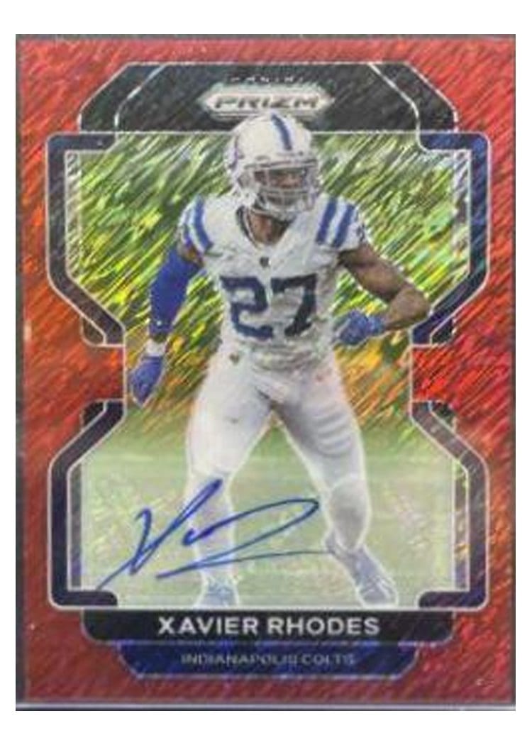 2021 Panini Prizm Base Set Xavier Rhodes #29 card