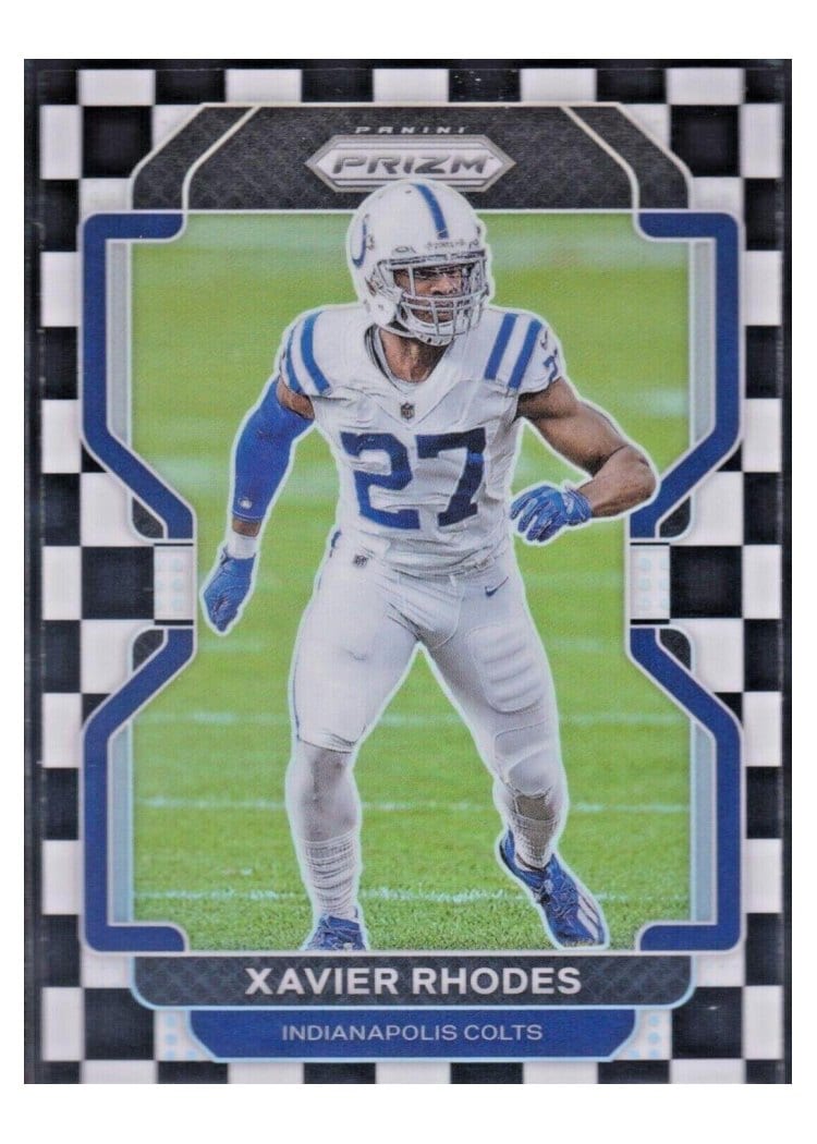 2021 Panini Prizm Base Set Xavier Rhodes #29 card