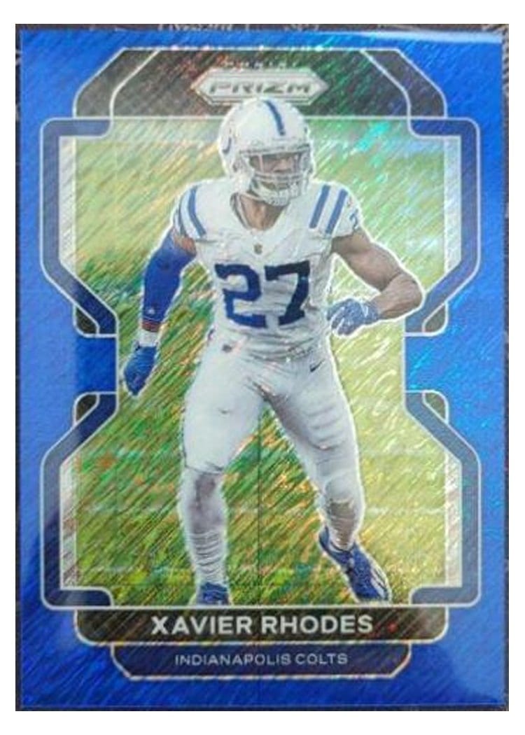 2021 Panini Prizm Base Set Xavier Rhodes #29 card