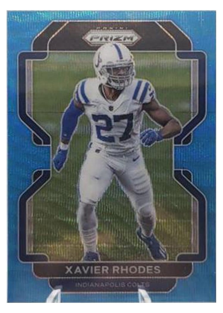 2021 Panini Prizm Base Set Xavier Rhodes #29 card