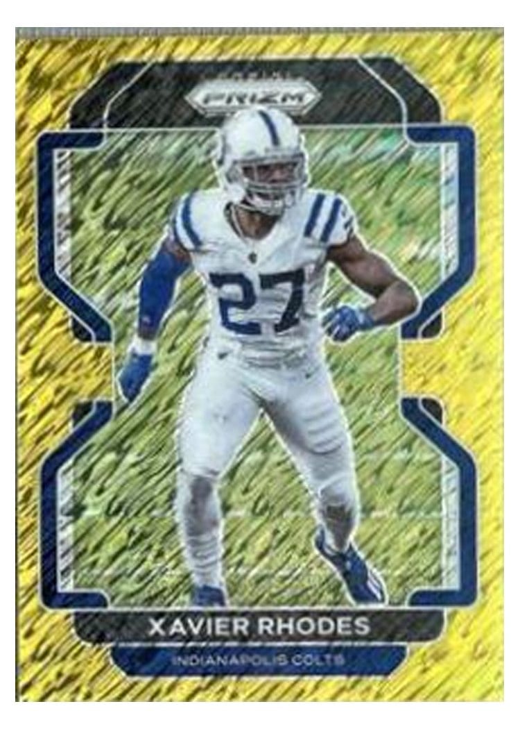 2021 Panini Prizm Base Set Xavier Rhodes #29 card