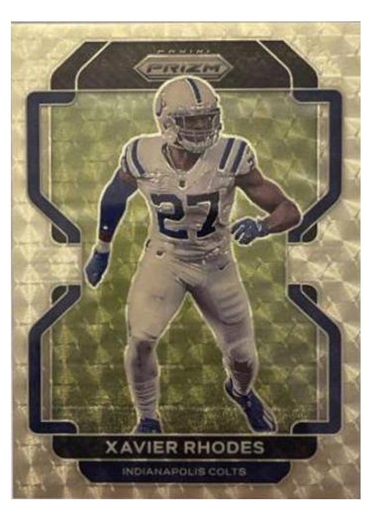 2021 Panini Prizm Base Set Xavier Rhodes #29 card
