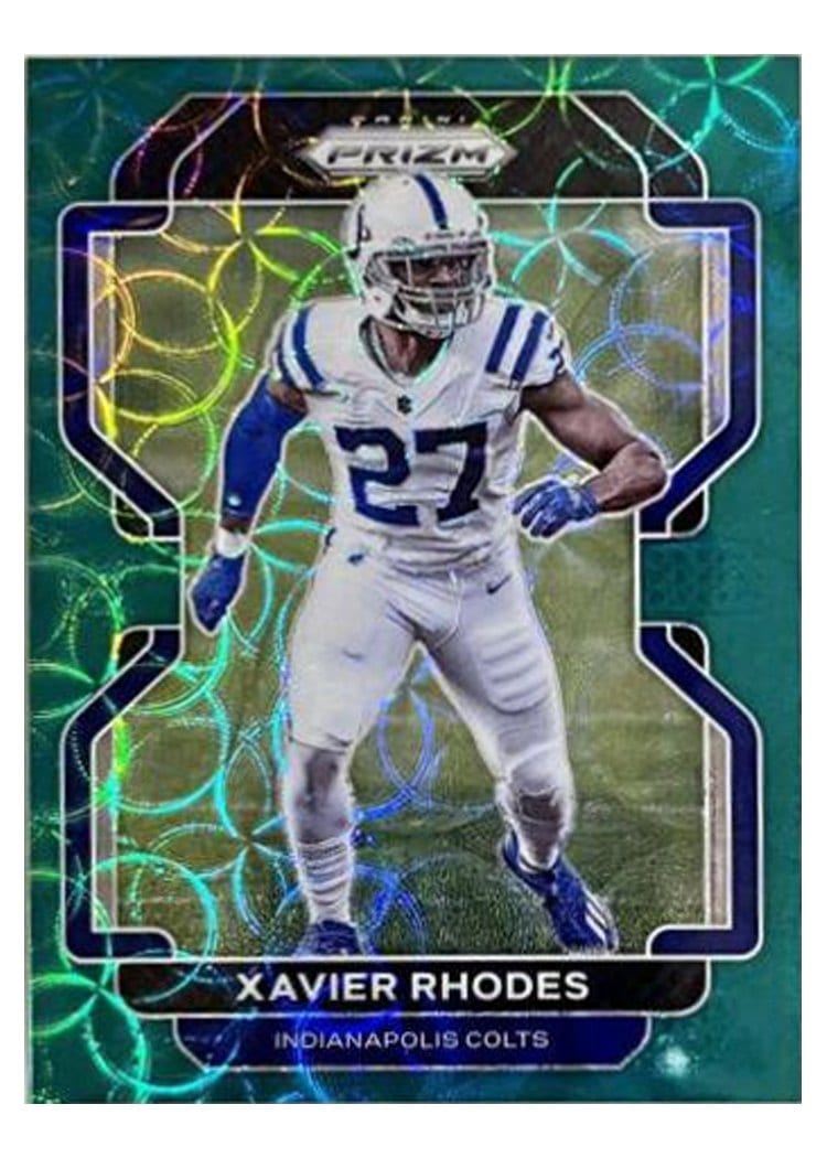 2021 Panini Prizm Base Set Xavier Rhodes #29 card