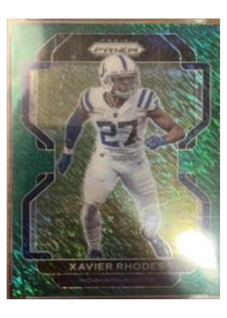 2021 Panini Prizm Base Set Xavier Rhodes #29 card
