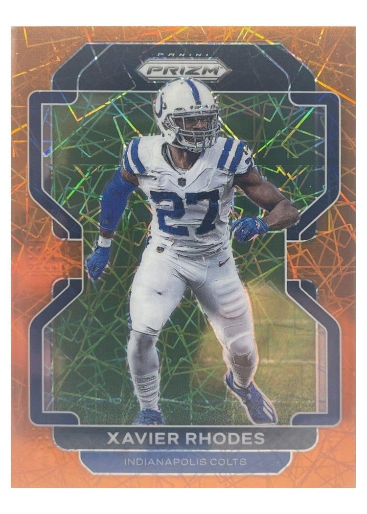 2021 Panini Prizm Base Set Xavier Rhodes #29 card