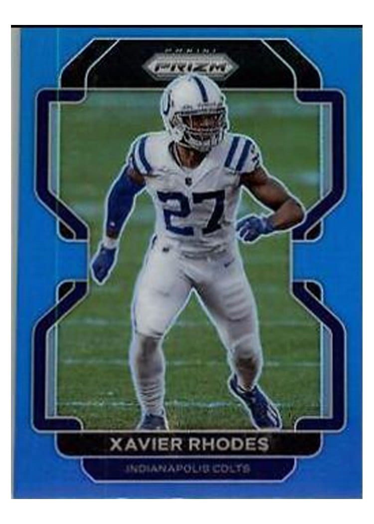 2021 Panini Prizm Base Set Xavier Rhodes #29 card