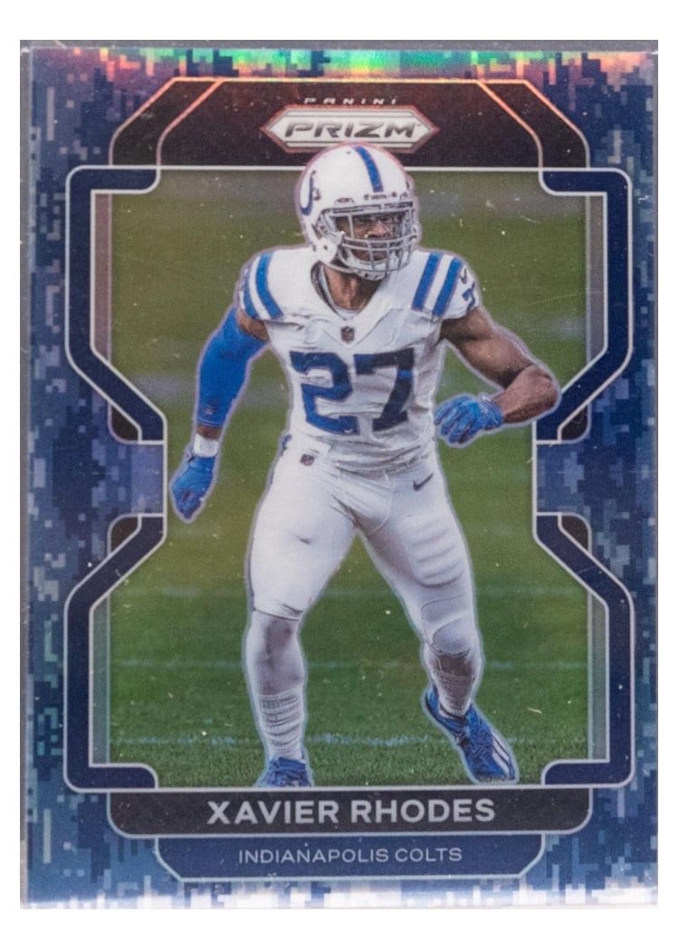2021 Panini Prizm Base Set Xavier Rhodes #29 card