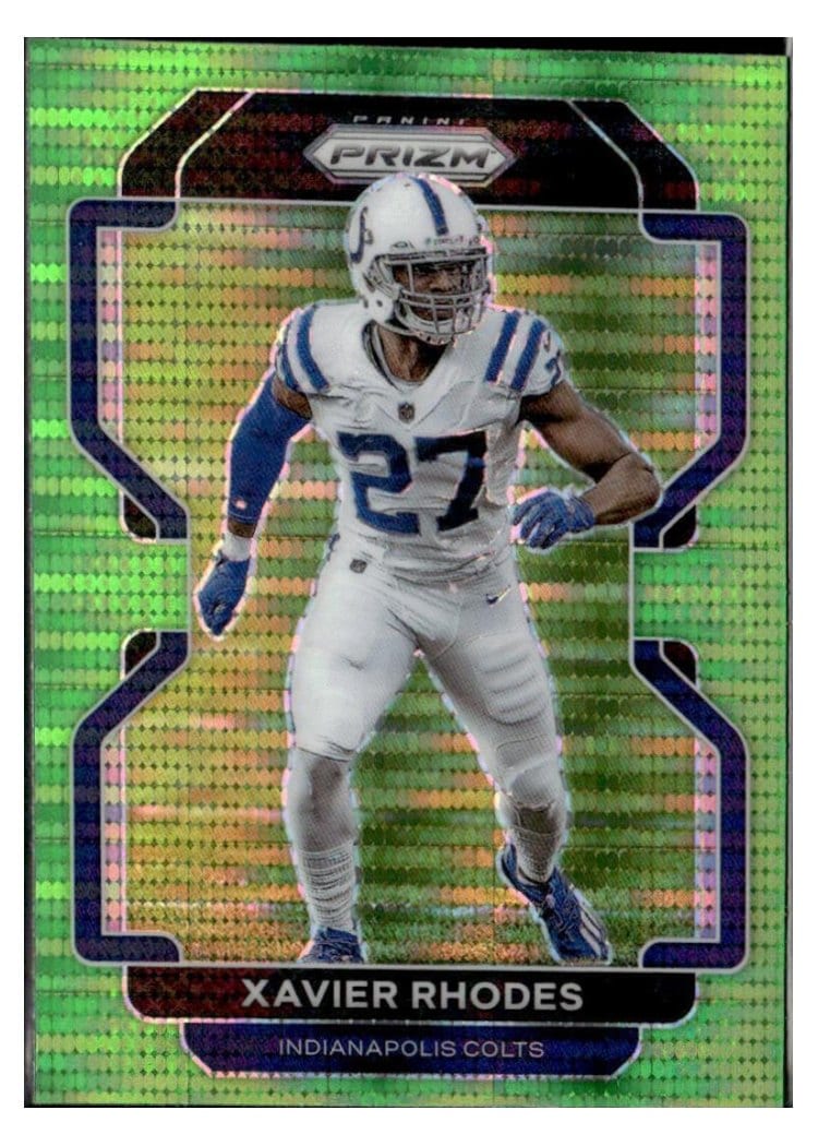 2021 Panini Prizm Base Set Xavier Rhodes #29 card