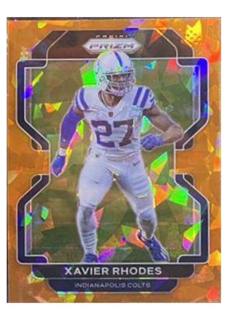 2021 Panini Prizm Base Set Xavier Rhodes #29 card