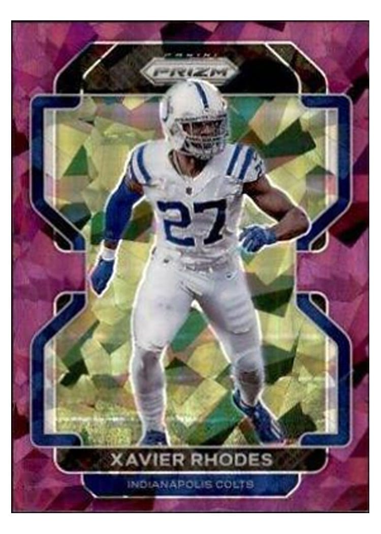 2021 Panini Prizm Base Set Xavier Rhodes #29 card