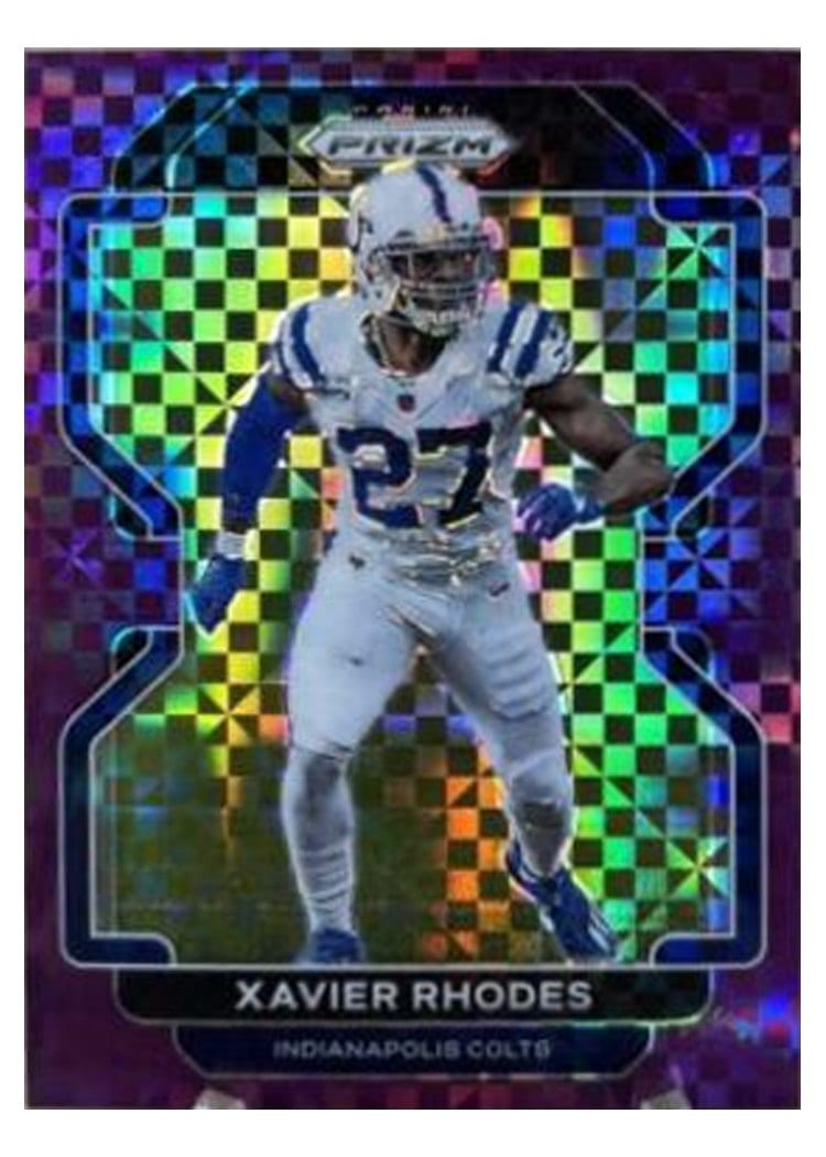 2021 Panini Prizm Base Set Xavier Rhodes #29 card