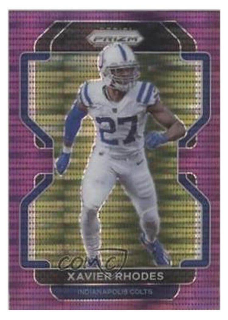 2021 Panini Prizm Base Set Xavier Rhodes #29 card