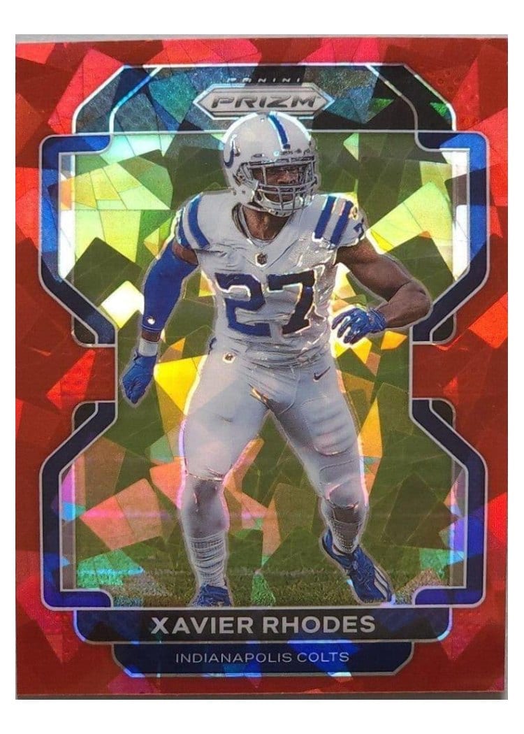 2021 Panini Prizm Base Set Xavier Rhodes #29 card