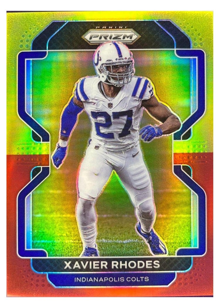 2021 Panini Prizm Base Set Xavier Rhodes #29 card