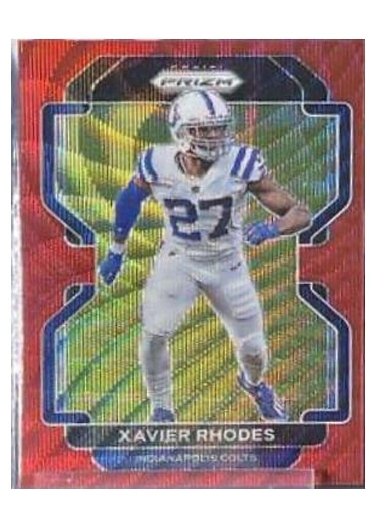 2021 Panini Prizm Base Set Xavier Rhodes #29 card