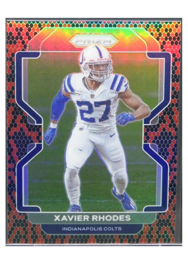 2021 Panini Prizm Base Set Xavier Rhodes #29 card