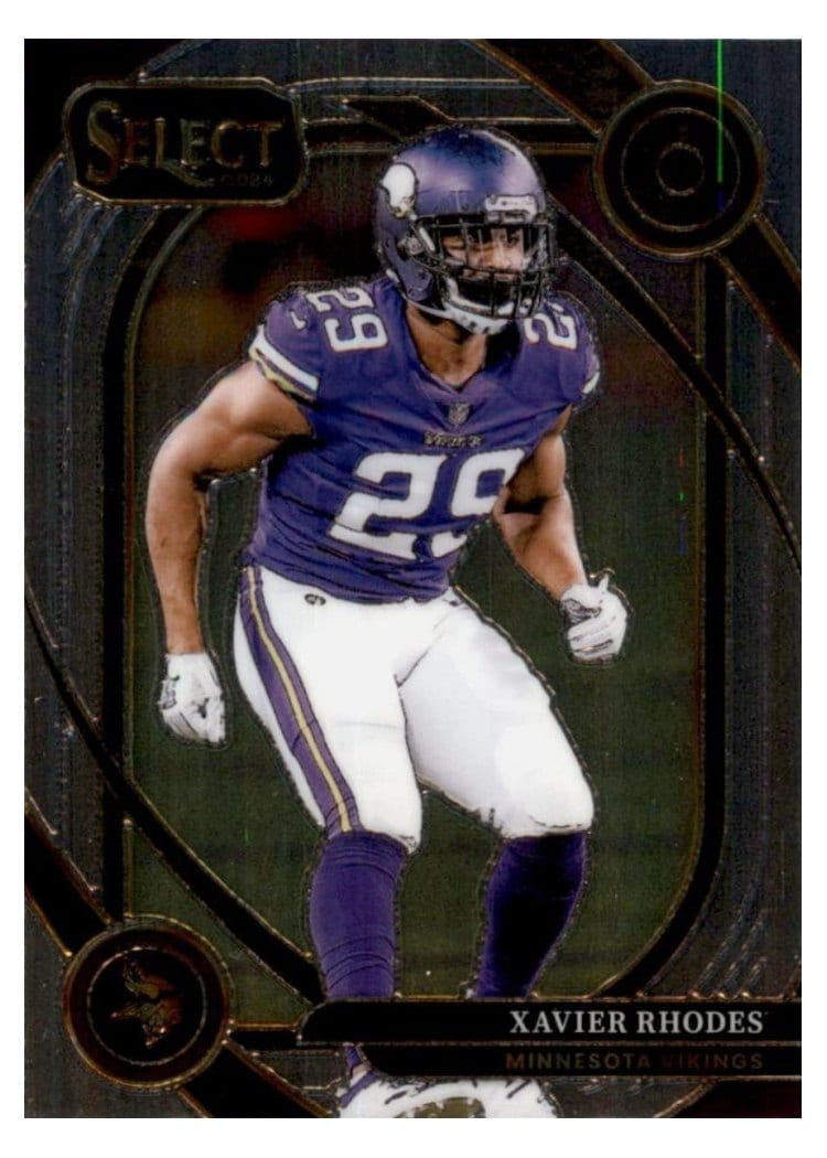2024 Panini Select Base Set Xavier Rhodes #201 card