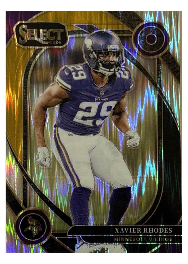 2024 Panini Select Base Set Xavier Rhodes #201 card