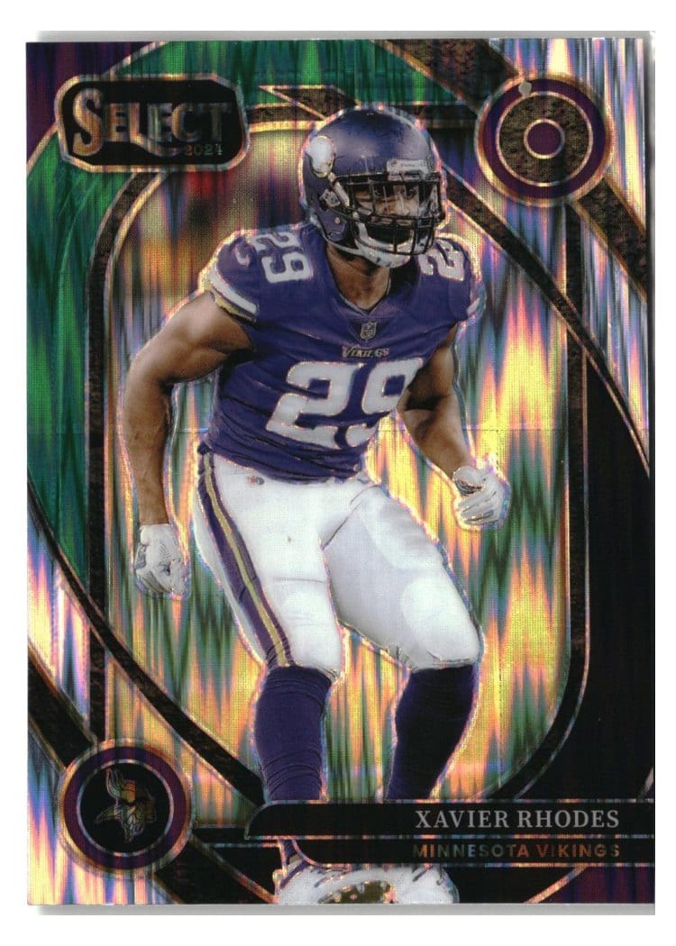 2024 Panini Select Base Set Xavier Rhodes #201 card