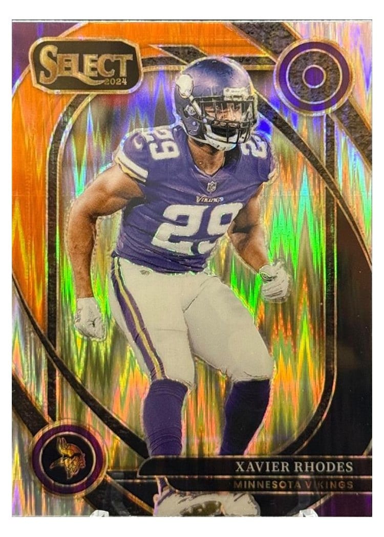 2024 Panini Select Base Set Xavier Rhodes #201 card