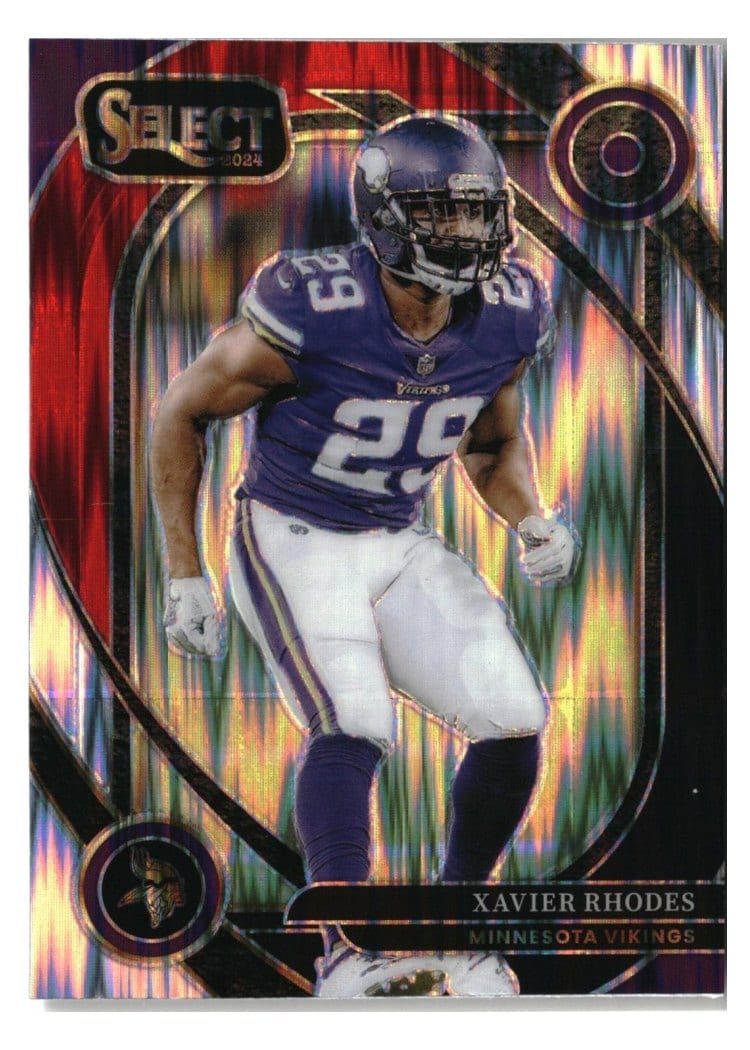 2024 Panini Select Base Set Xavier Rhodes #201 card
