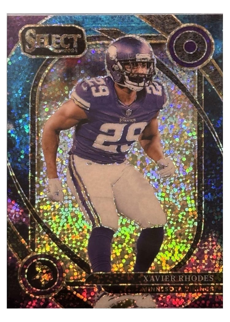 2024 Panini Select Base Set Xavier Rhodes #201 card