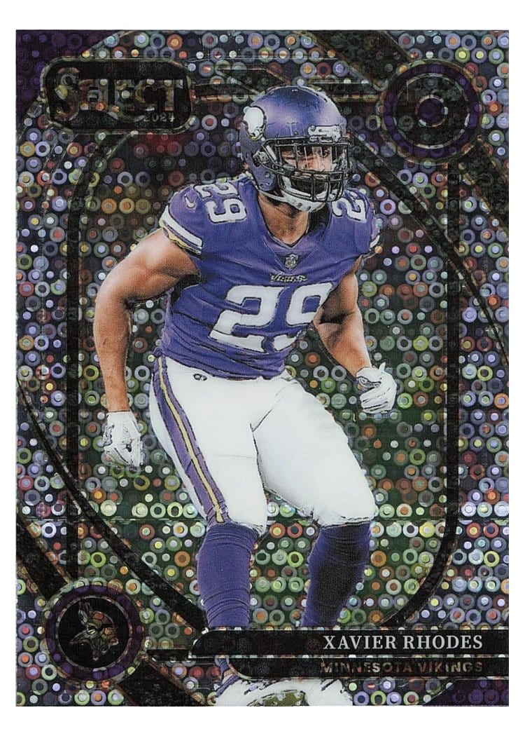 2024 Panini Select Base Set Xavier Rhodes #201 card