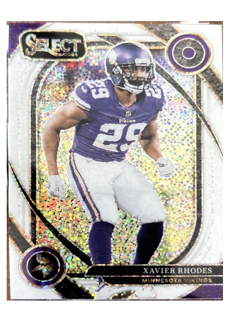 2024 Panini Select Base Set Xavier Rhodes #201 card