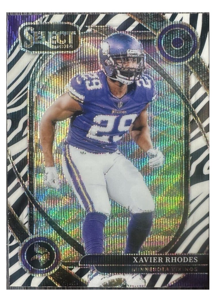 2024 Panini Select Base Set Xavier Rhodes #201 card