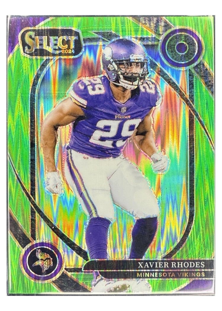2024 Panini Select Base Set Xavier Rhodes #201 card