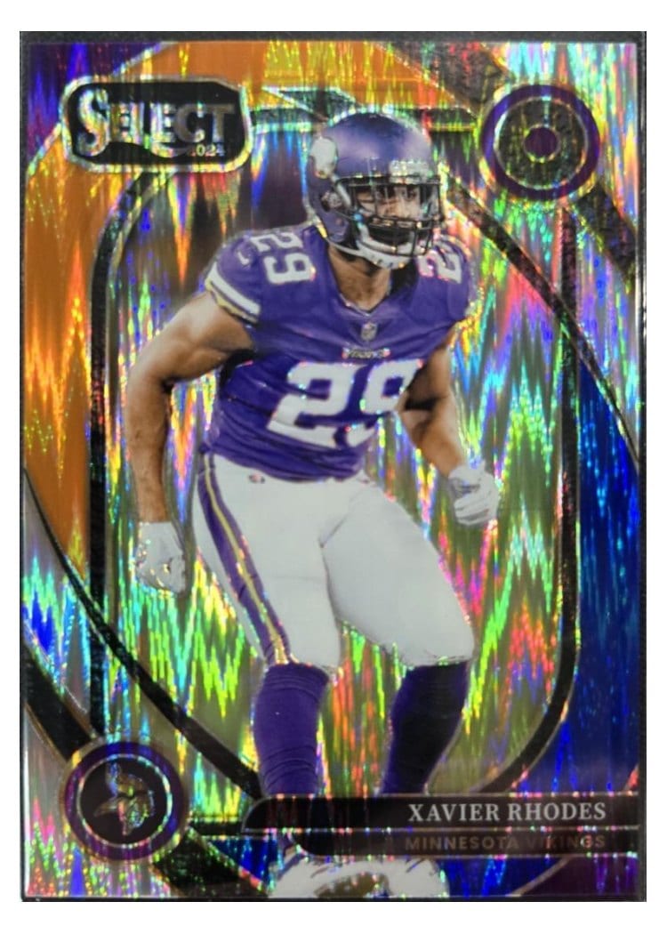 2024 Panini Select Base Set Xavier Rhodes #201 card
