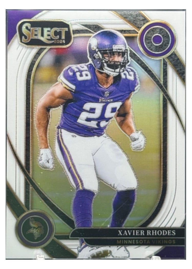2024 Panini Select Base Set Xavier Rhodes #201 card