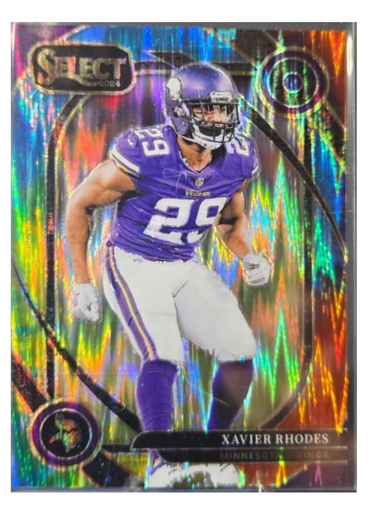 2024 Panini Select Base Set Xavier Rhodes #201 card