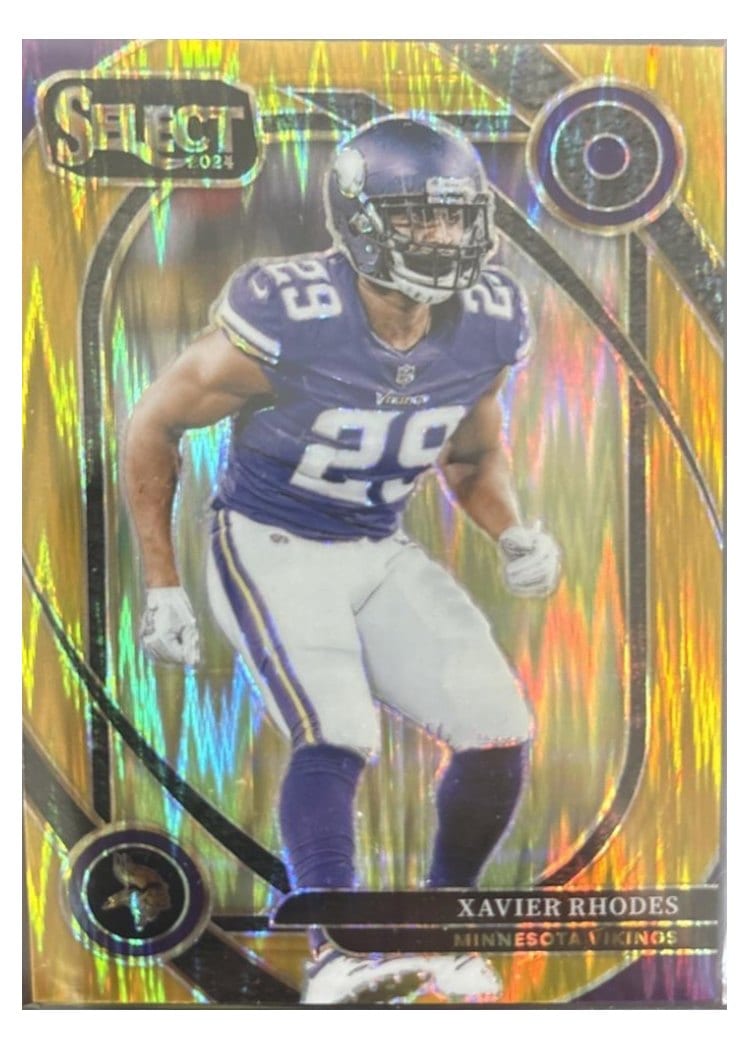 2024 Panini Select Base Set Xavier Rhodes #201 card