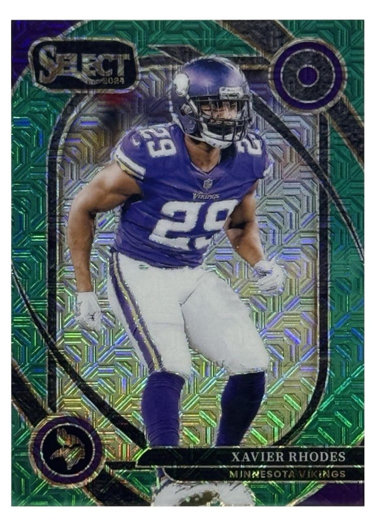 2024 Panini Select Base Set Xavier Rhodes #201 card