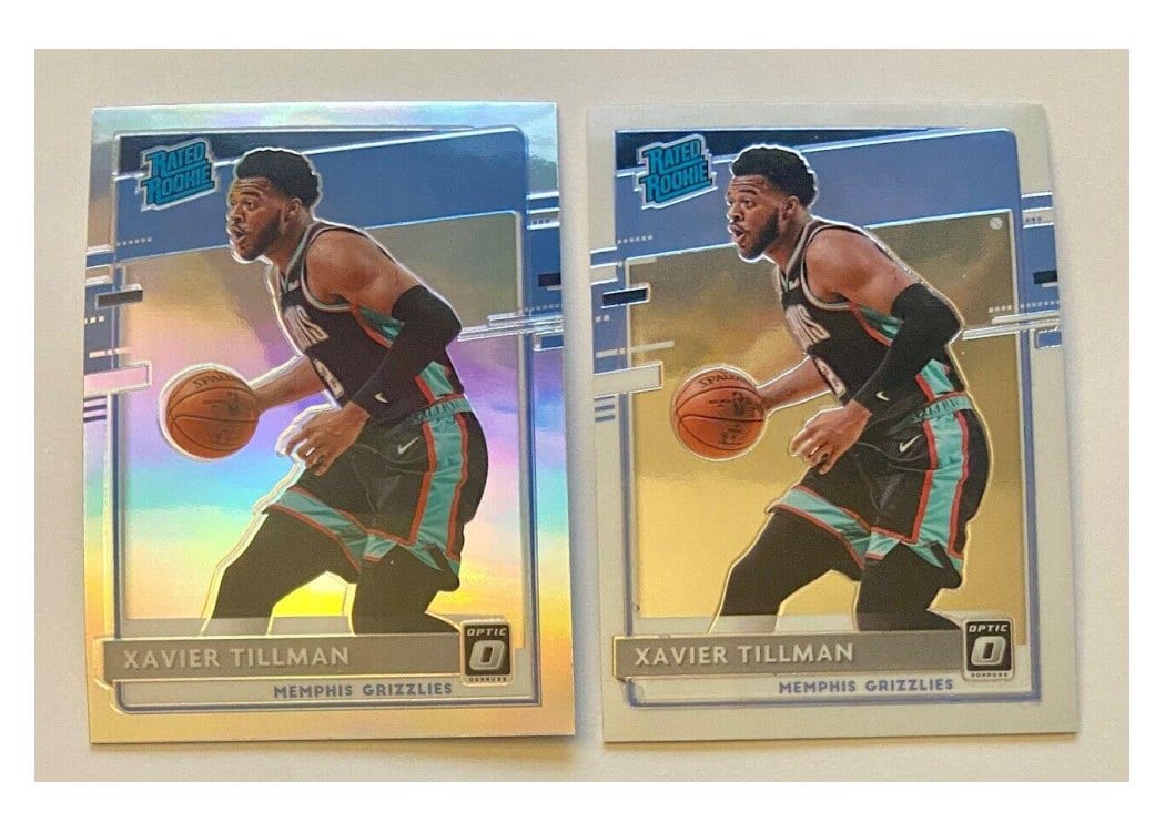 2020-21 Donruss Optic Base Set Xavier Tillman #185 card