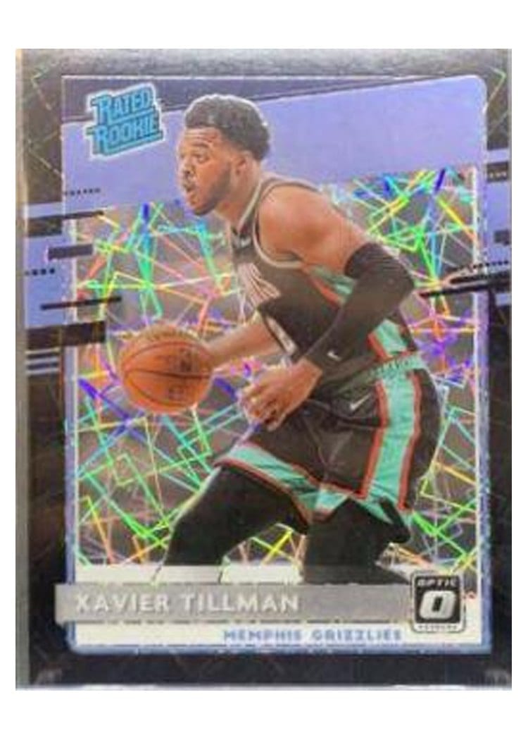 2020-21 Donruss Optic Base Set Xavier Tillman #185 card